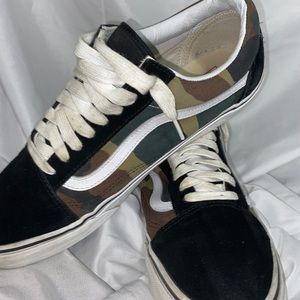 Vans old school camo